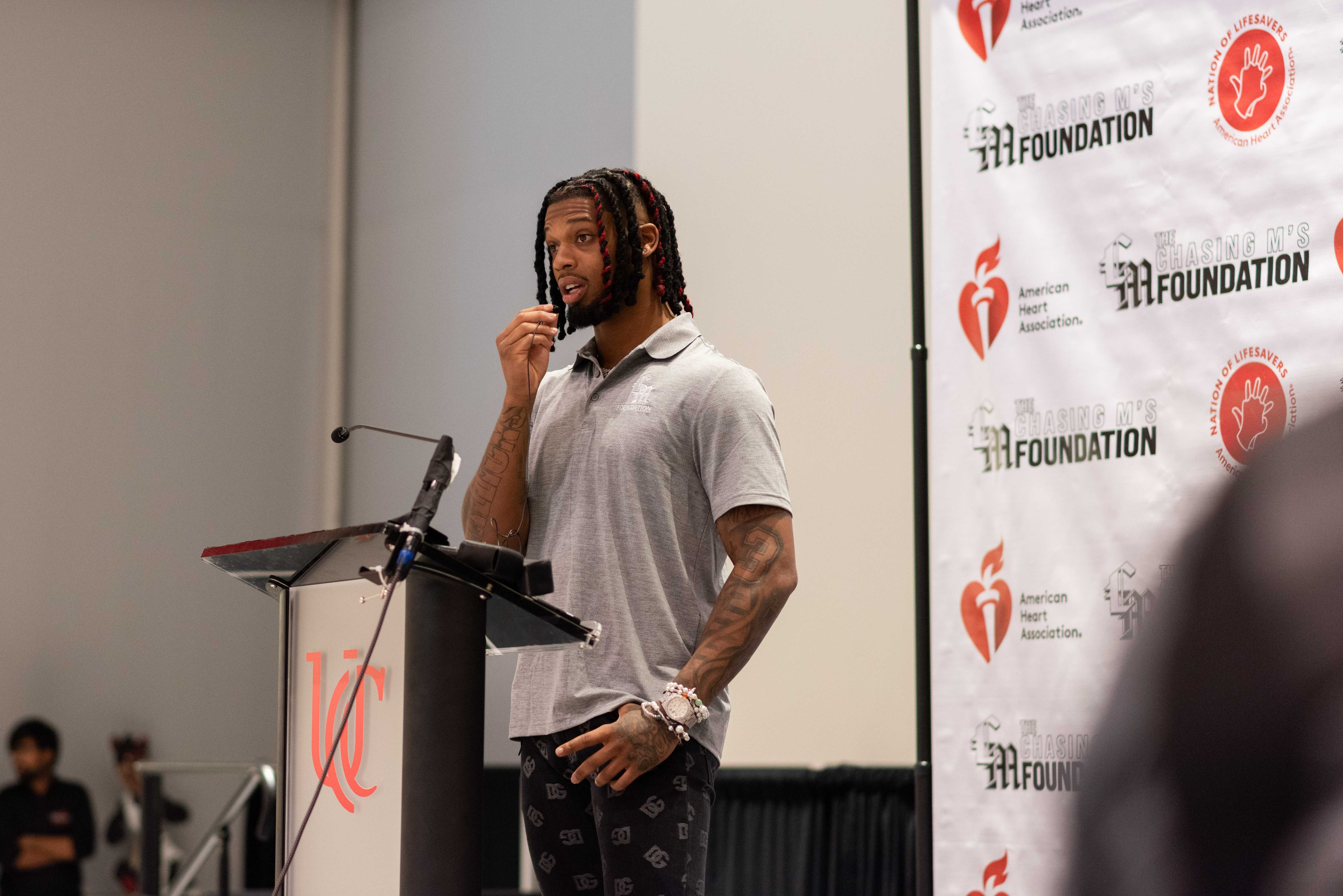 Damar Hamlin kicks off CPR tour with a stop in Cincinnati