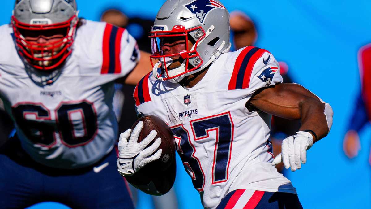 Patriots RB Damien Harris ruled out for Browns game with concussion