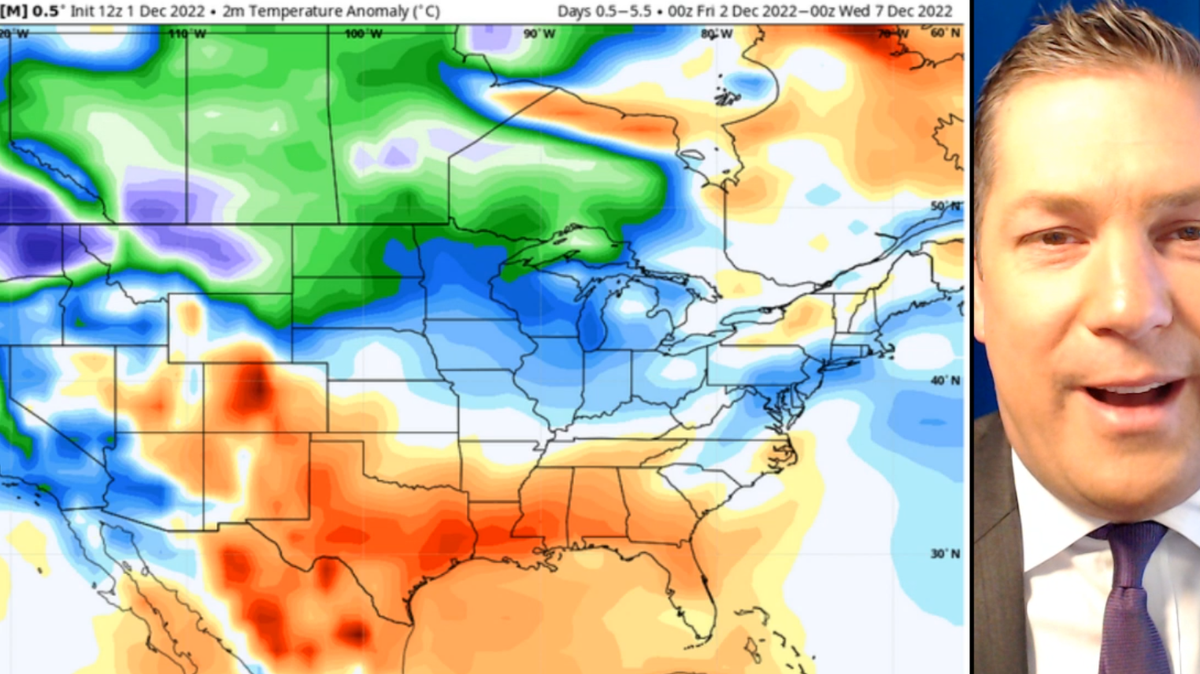Oklahoma's December temperature outlook