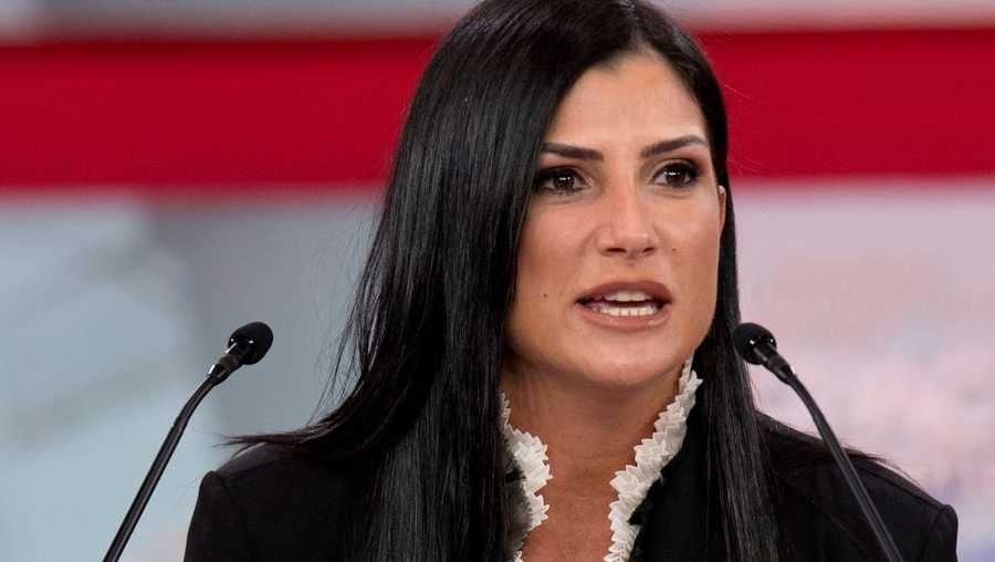 Spokesperson for the National Rifle Association (NRA) Dana Loesch speaks during the 2018 Conservative Political Action Conference at National Harbor in Oxon Hill, Maryland on February 22, 2018. 