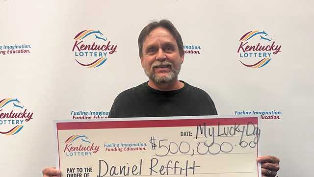 Kentucky man wins $500,000 from scratch-off lottery ticket, gifts store workers $100 each - Vimarsana News