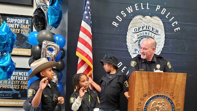 Child battling terminal cancer sworn in as honorary police officer - Vimarsana News