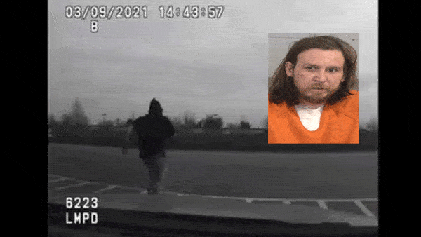 Man shot by LMPD officers after chase, shootout at Walmart pleads not ...