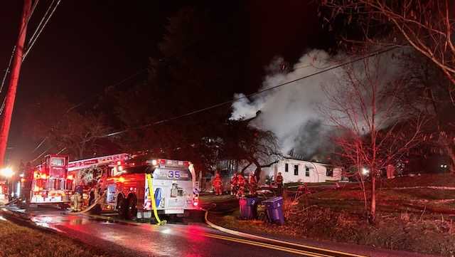 Early morning fire destroys home in Dauphin County, Pa.