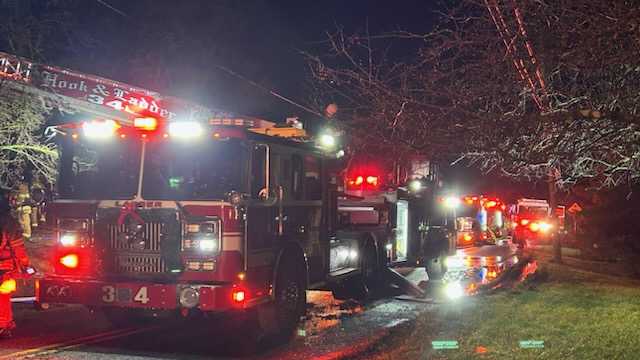 Early morning fire destroys home in Dauphin County, Pa.