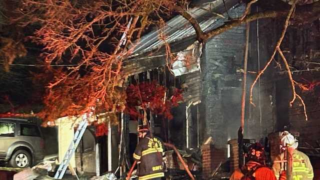 Early morning fire destroys home in Dauphin County, Pa.
