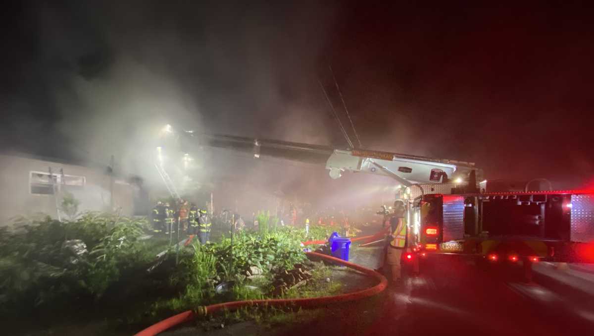 House damaged by fire in Dauphin County