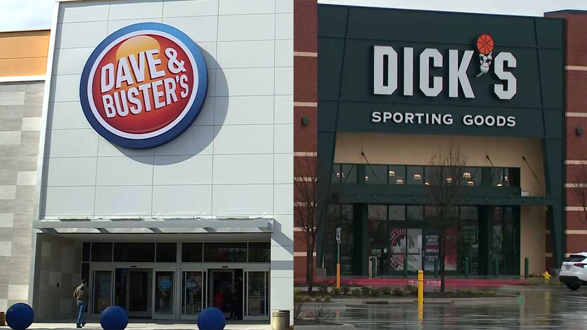 Dave and Buster’s, Dick’s Sporting Goods plan to open locations in Mall