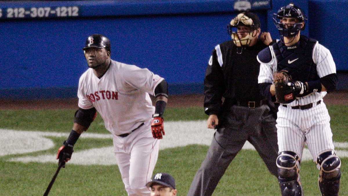 Photos: David Ortiz's most memorable postseason hits for Red Sox