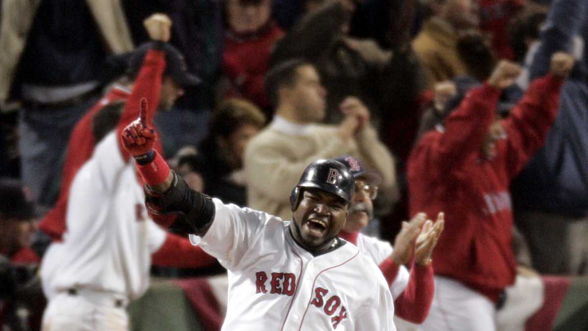 Photos: David Ortiz's most memorable postseason hits for Red Sox