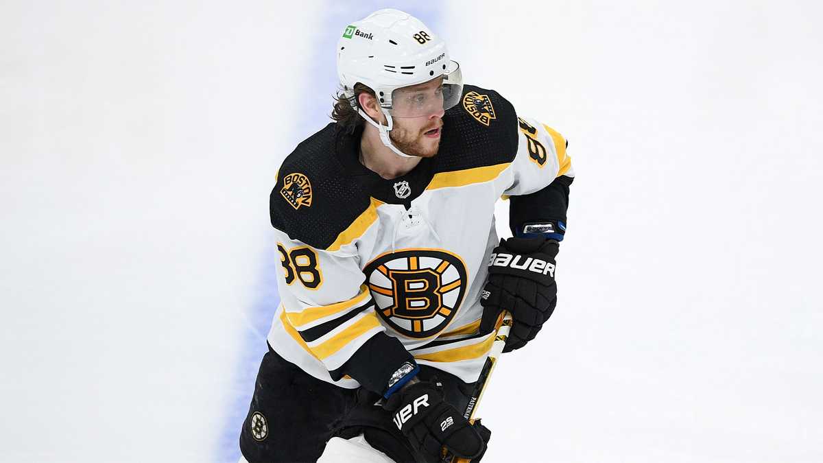 Bruins winger David Pastrnak named NHL Star of the Month for February