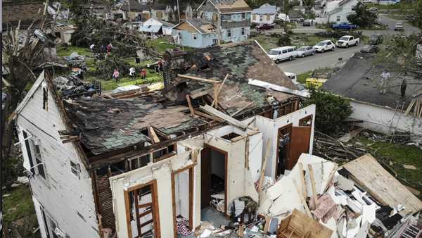 Dayton-area tornado upgraded to rare, violent EF4