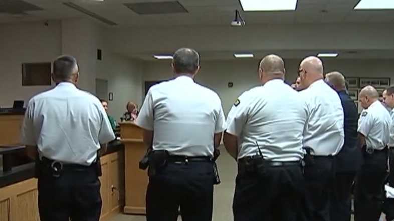 Dayton honors 6 officers for stopping mass shooter at bar door