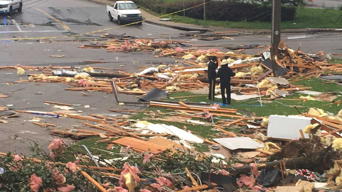 PHOTOS: Possible tornado damage in central Alabama