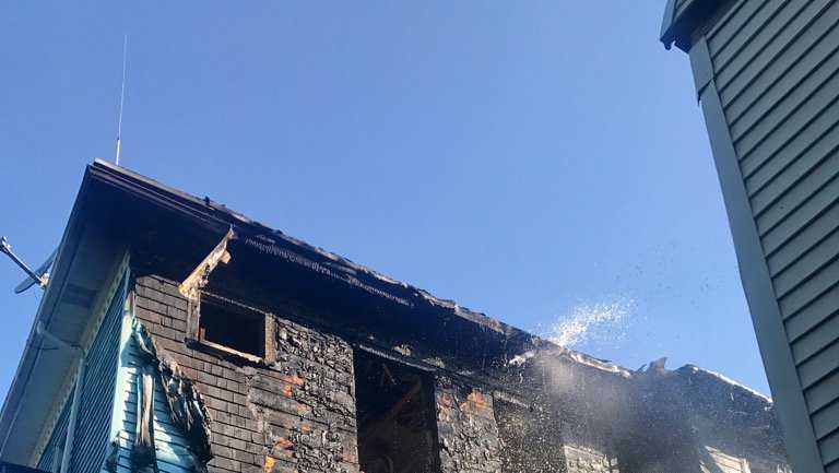 Families left displaced after fire tears through Boston home