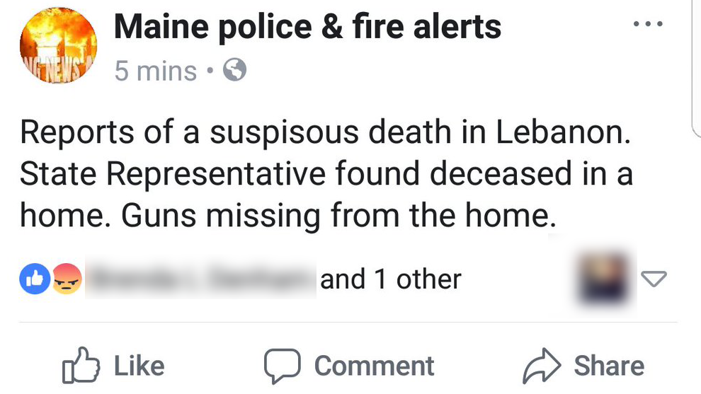 Facebook page spreading fake Maine news taken down