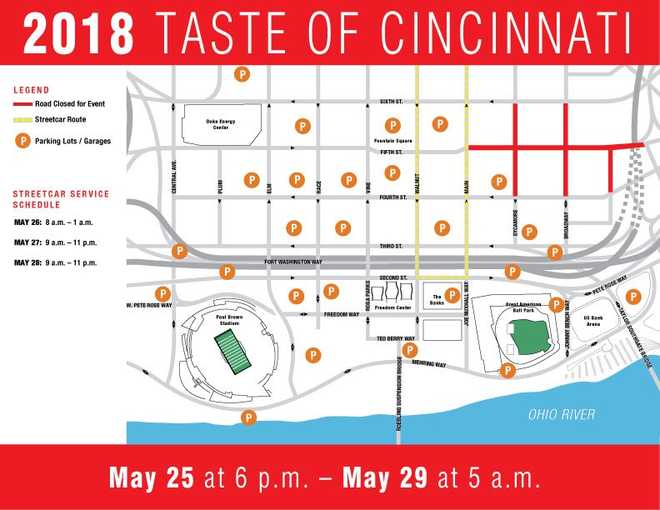 Your guide to this year's Taste of Cincinnati