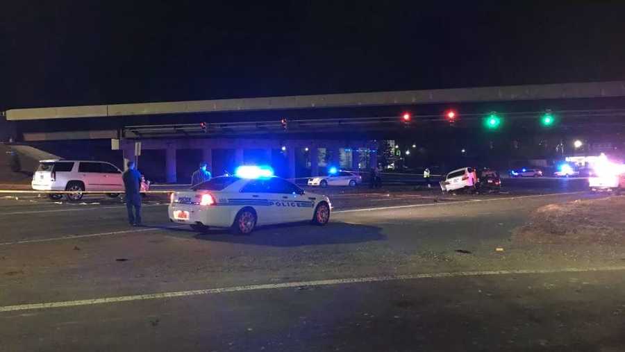 I-85 crash in Charlotte 