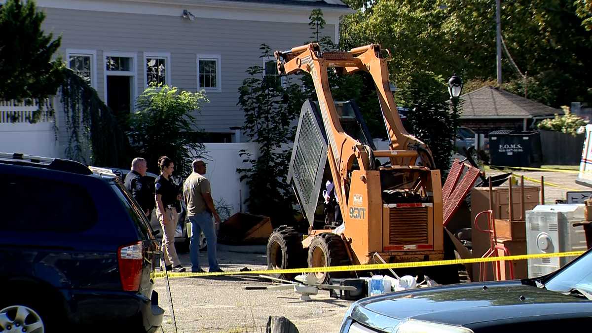 SUV crashes into three cars for sale on Cohasset lot