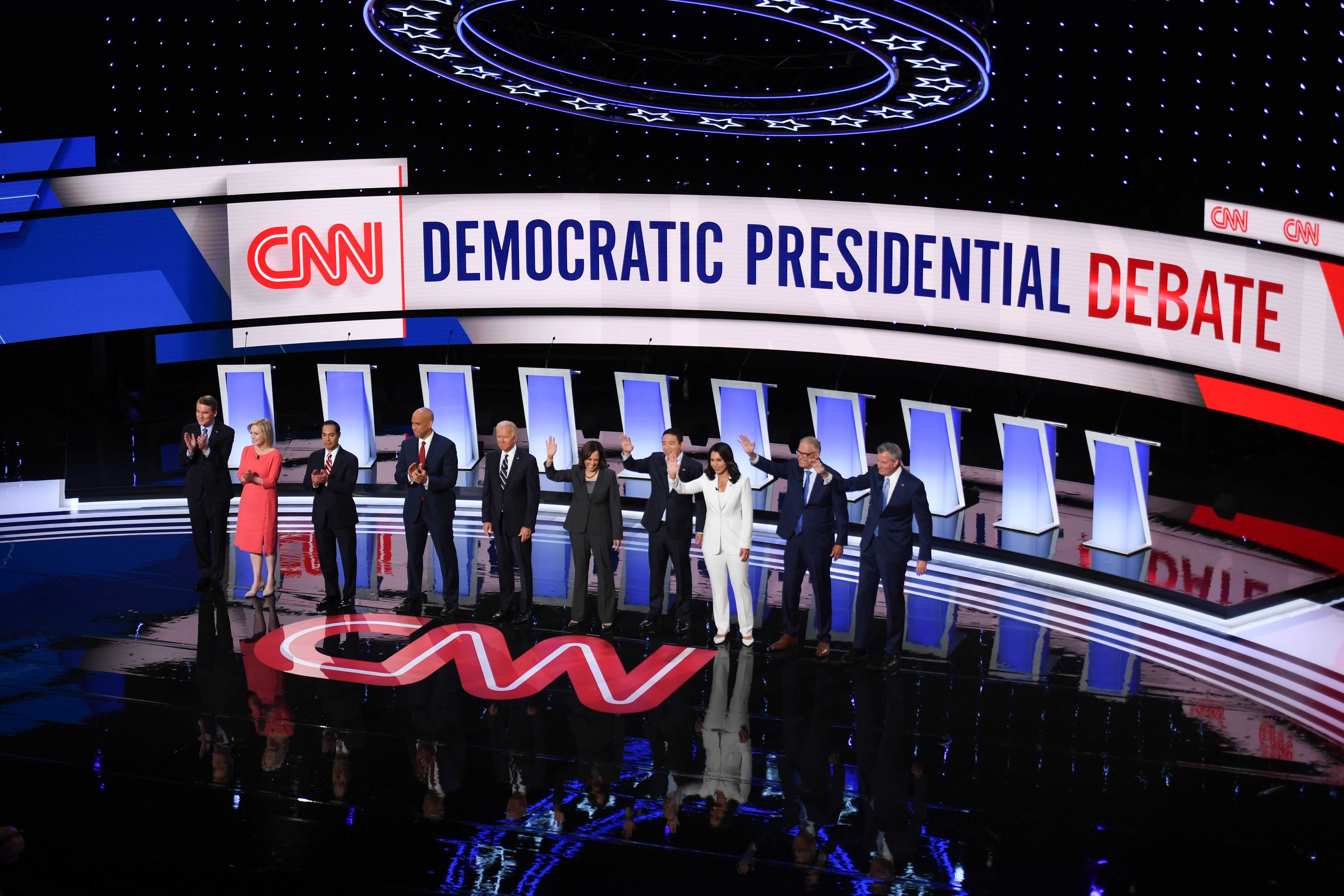 LIVE: Democratic Debate Night 2 Kicks Off As Biden Braces For Fight