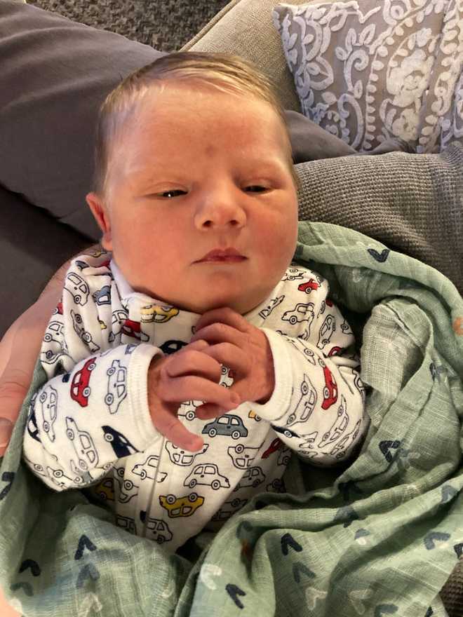 Baby alert! Ted McInerney welcomes a new son