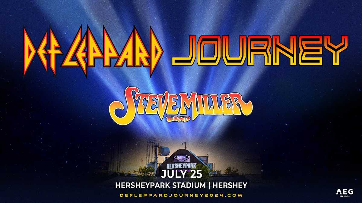 Def Leppard and Journey to bring stadium tour to Hershey, Pa.