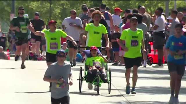 Teen battling rare disease pushes through to finish 13th Flying Pig Marathon - Vimarsana News