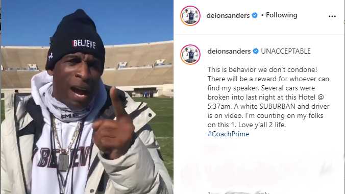 Deion Sanders calls out son for 'hood doughnuts' remark
