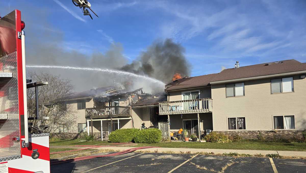 Delavan apartment fire displaces 29 residents