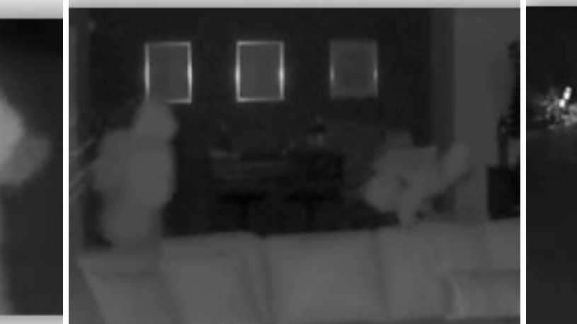 Surveillance video captures two suspects robbing a home in Delray Beach.