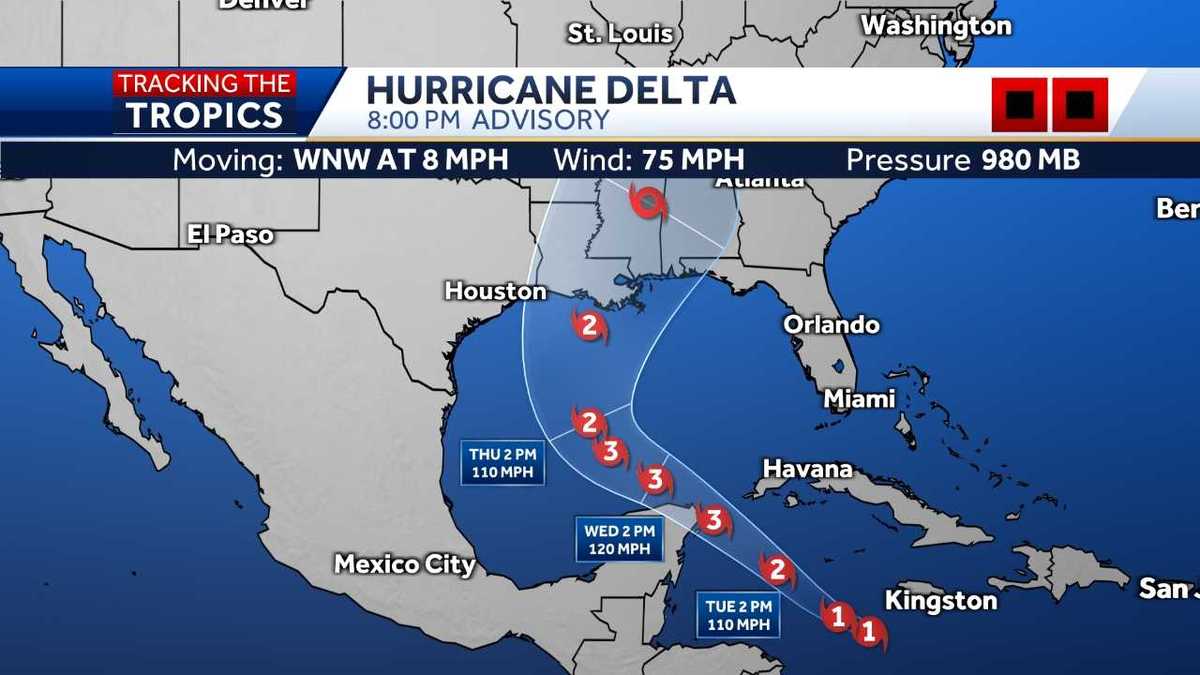 Delta Strengthens Into A Hurricane In Caribbean 7325