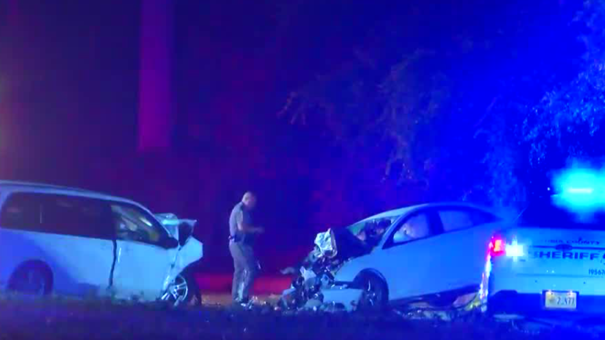 Two dead in headon crash after driver speeds away from traffic stop in Deltona