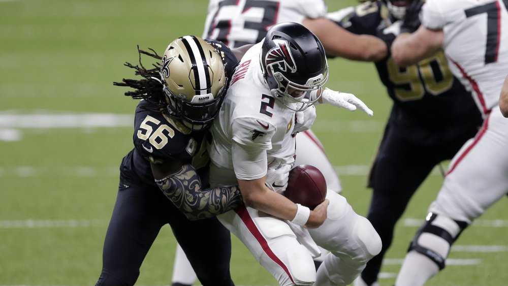 VIDEO New Orleans Saints defense, playing heavenly football right now!
