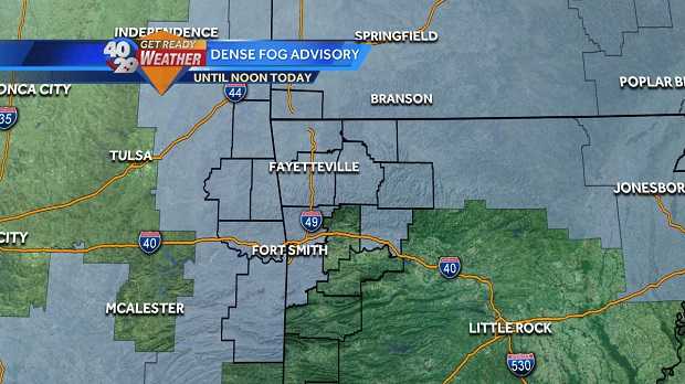 Dense Fog Advisories Extended Until Noon