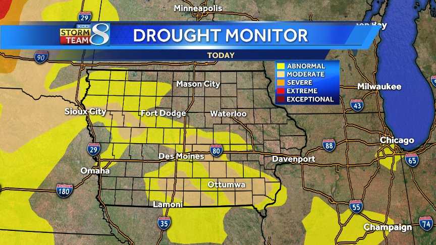 Drought conditions worsen in Iowa