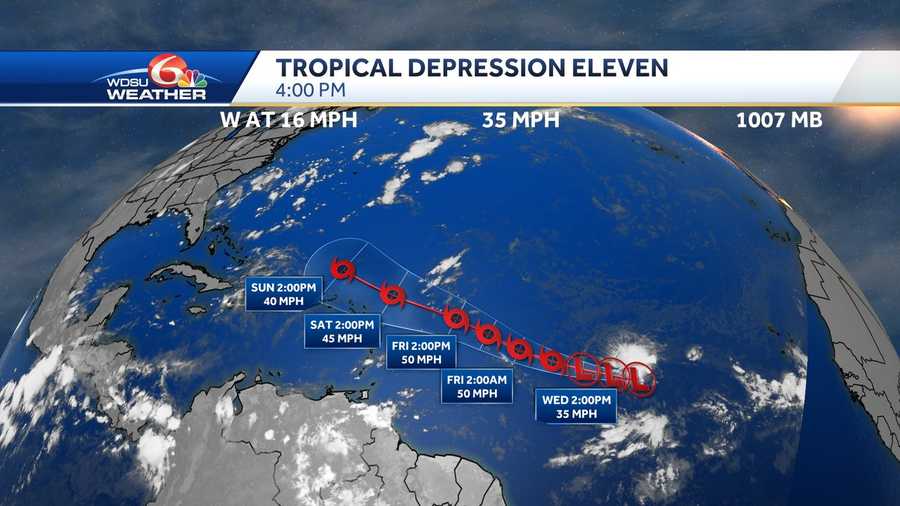 Tropical Depression Eleven