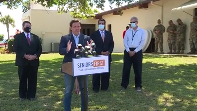 Governor DeSantis says all adults could have access to the vaccine starting this April. - Vimarsana News