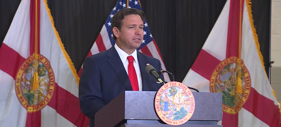 Gov. DeSantis visits Everglades reservoir project in Palm Beach County