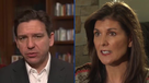 Ron DeSantis and Nikki Haley
