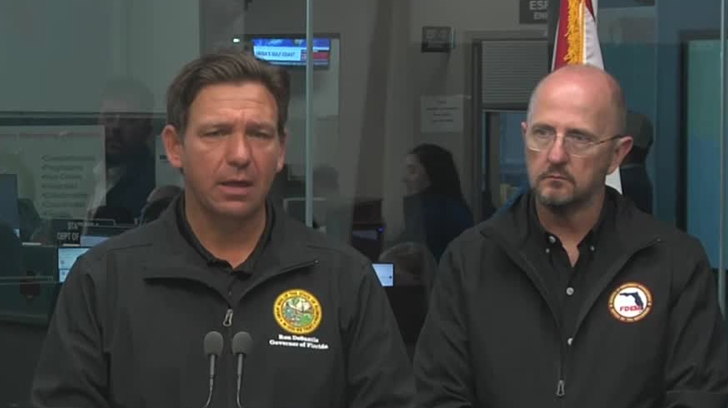 Gov. Ron DeSantis to give second news conference from Tallahassee after Debby’s landfall