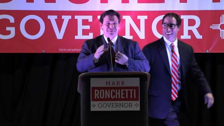 Ron DeSantis visits New Mexico in support of Gubernatorial candidate Mark Ronchetti