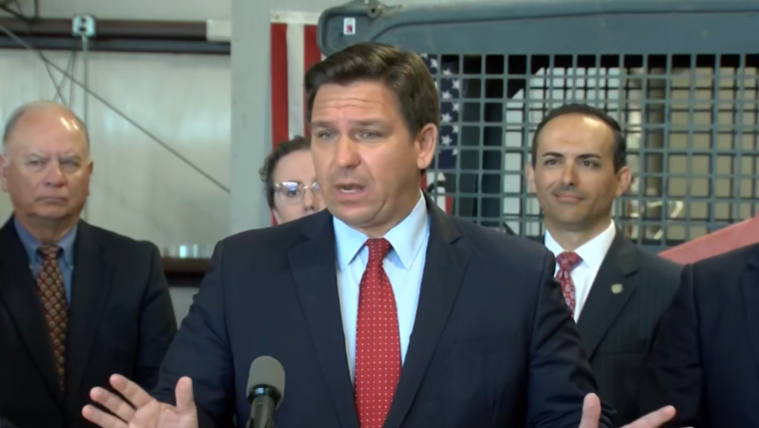 DeSantis speaks from FDOT office in Fort Lauderdale