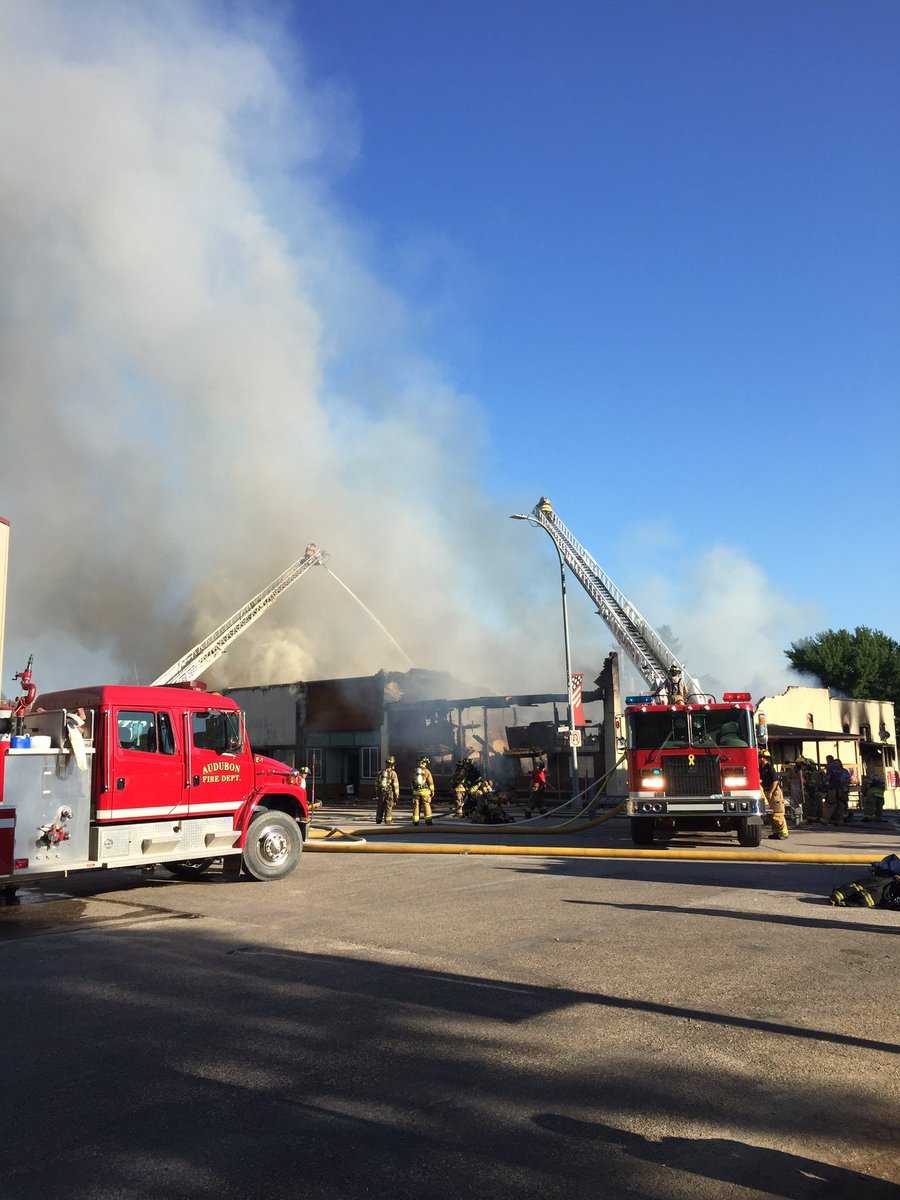 Photos Exira fire destroys four businesses, damages surrounding area