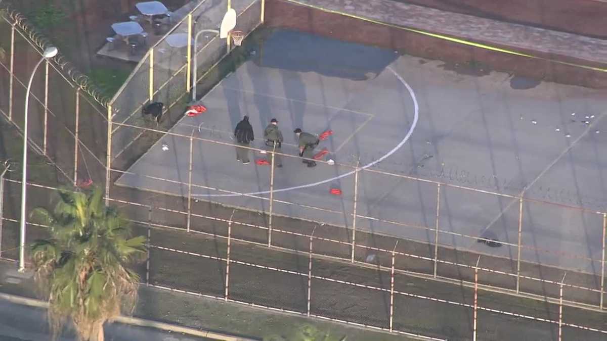 2 hospitalized after attack, shooting at Tracy prison