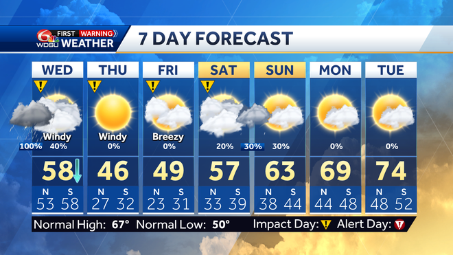 7 day forecast