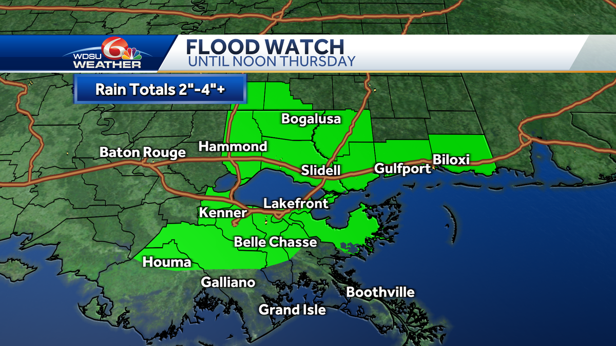New Orleans Metro Flood threat