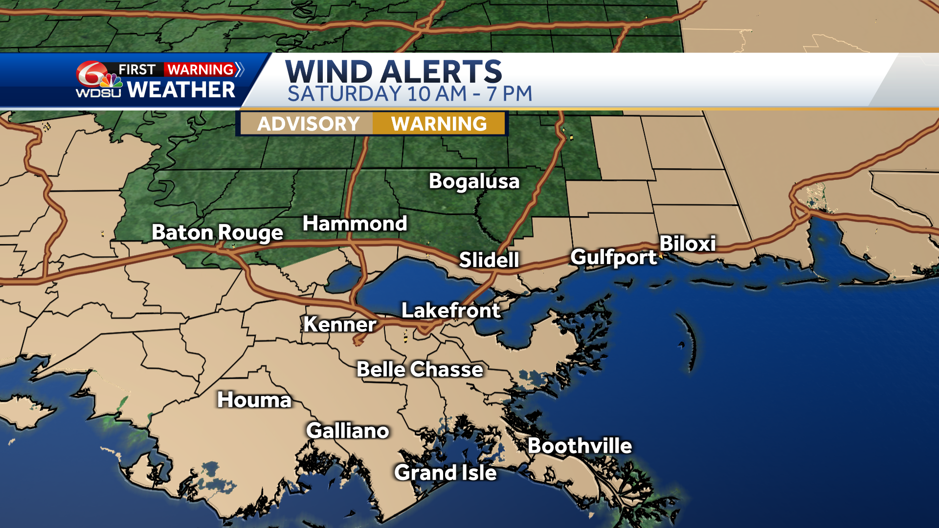 New Orleans weather forecast when will storm hit when tornado hit - WDSU