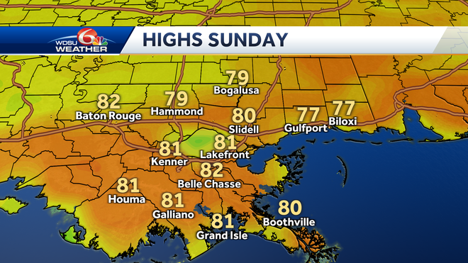 New Orleans weekend forecast storms severe weather
