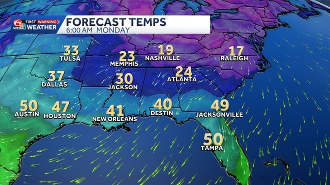 temperature rollercoaster on the way over the next 7 days.