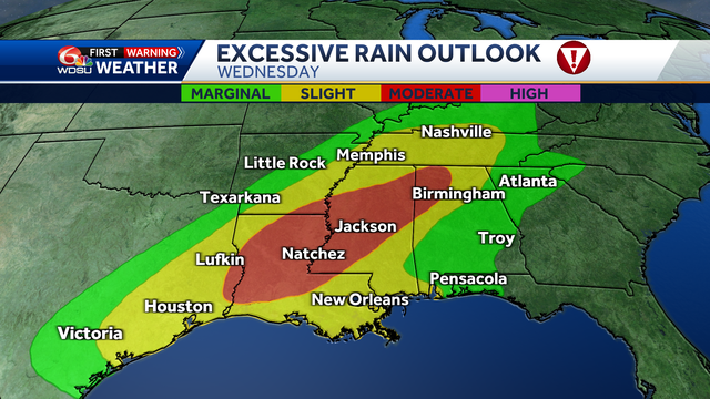 New Orleans flood threat severe storms heavy rain - Vimarsana News